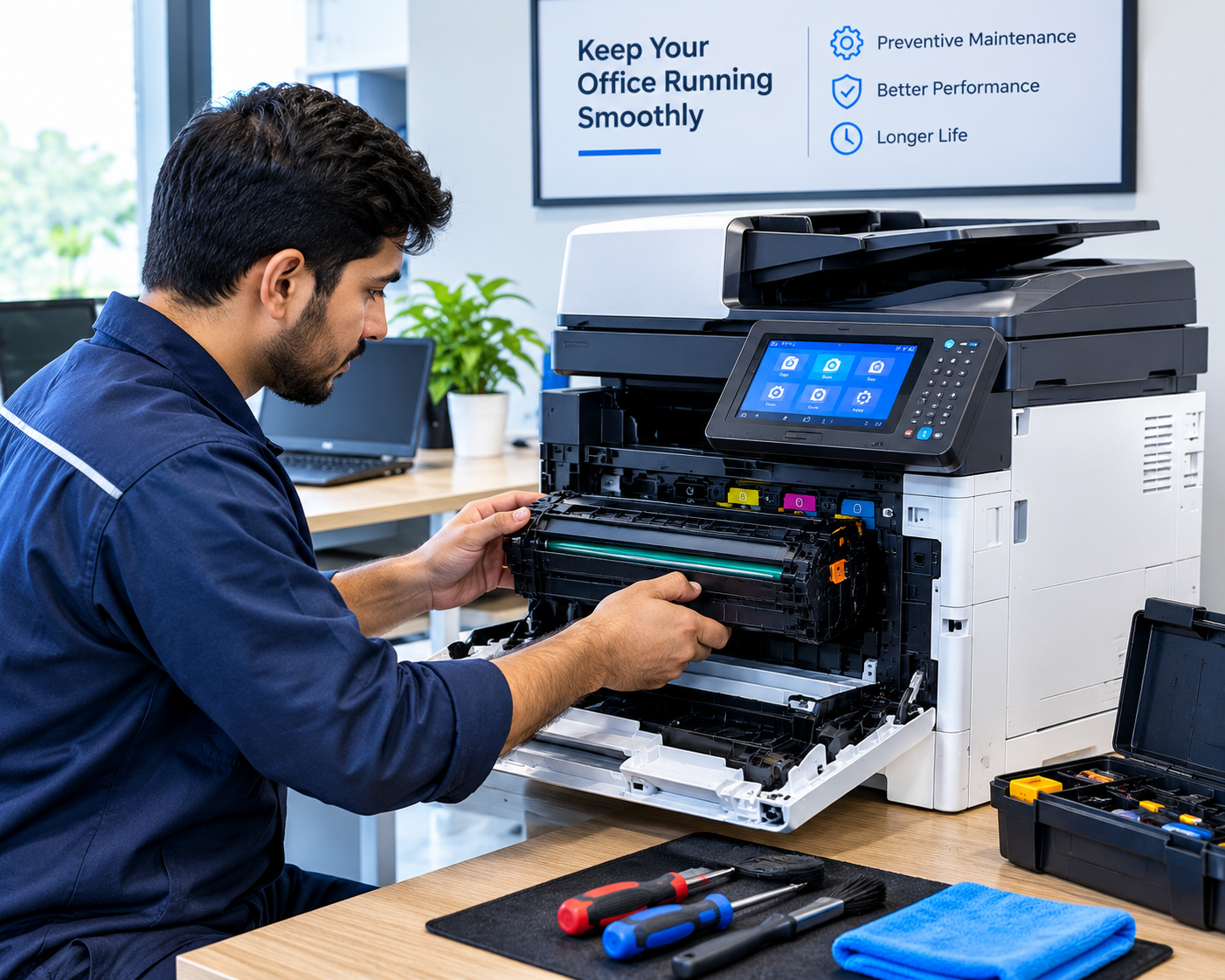 Printer annual maintenance service