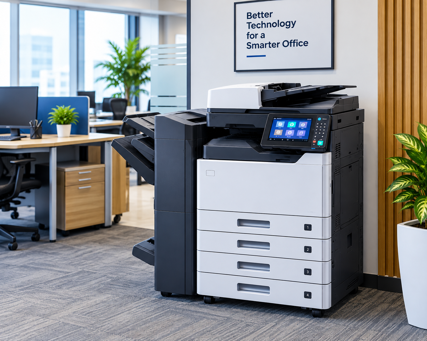 Office printer rental service