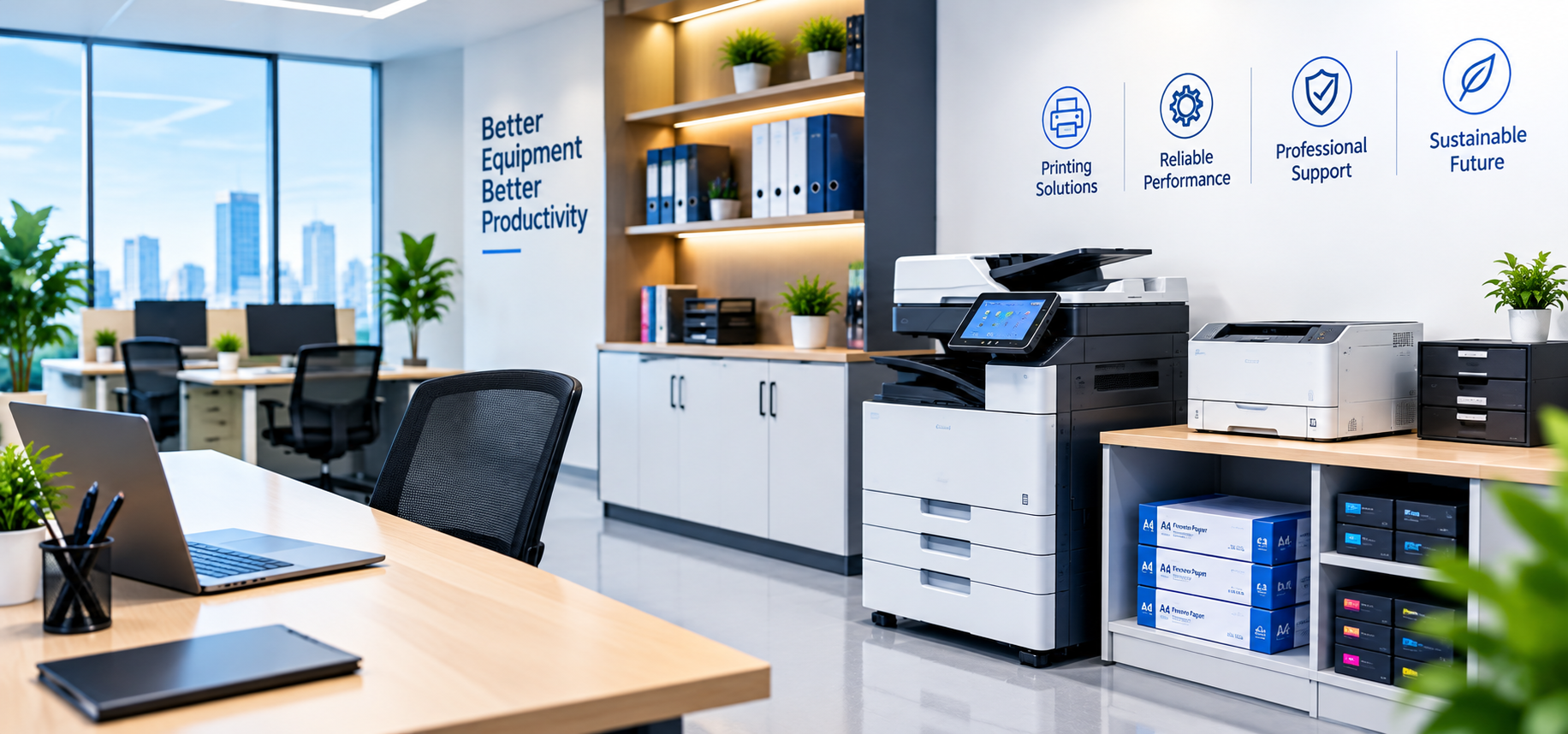 Professional office equipment solutions